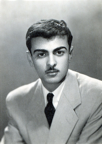 ماجد الشبل في شبابه عندما كان في سوريا